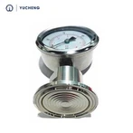 SS316L เกจวัดไดอะแฟรมสุขาภิบาล