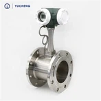 DN15-DN200 เครื่องวัดการไหลวนของกระแสน้ำวนแบบพรีเซสชันก๊าซอัจฉริยะ