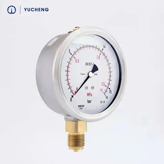 water pressure gauge oil filled
